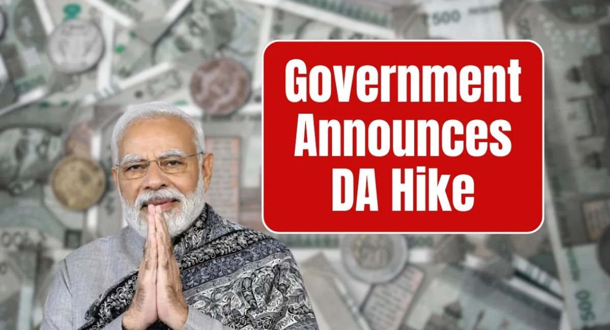 Government Announces 3% DA Hike for 2025