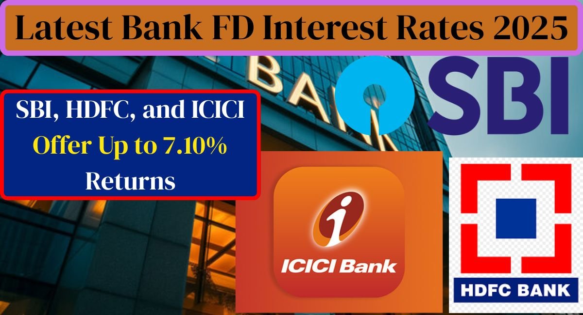 Latest Bank FD Interest Rates 2025